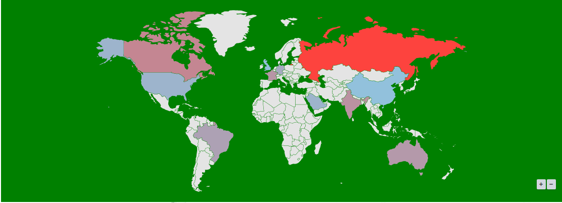 如何在WordPress中使用开源的jvectormap.js来生成一副世界地图？