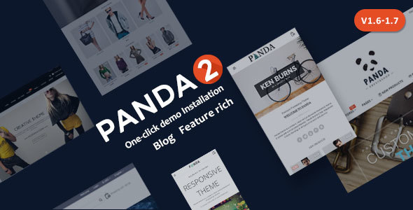 Panda v2.1.2 响应式网上商店主题