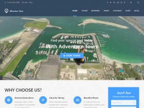 WordPress路线/旅行主题 Adventure Tours v3.1.2免费下载