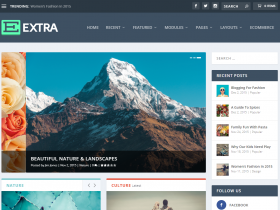 WordPress杂志风格主题 Extra v2.0.74 免费下载