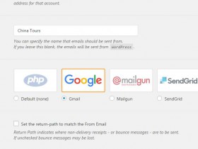 WordPress的WP Mail SMTP插件使用谷歌Apps(Google Apps)方式发送邮件
