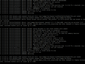 服务器磁盘空间满之后导致mysql(mariadb)无法启动 Can't init tc log