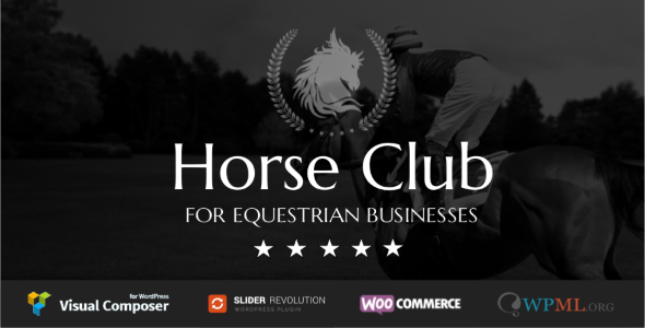 WordPress马术俱乐部主题  Horse Club v1.8 免费下载