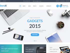 WordPress网上商城主题 StoreX v1.22 免费下载