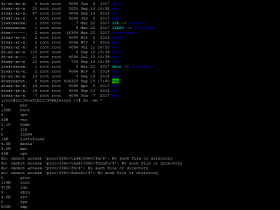 在linux中使用du -sh列出文件夹大小