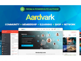 WordPress BuddyPress会员和社区主题 Aardvark v4.19 免费下载