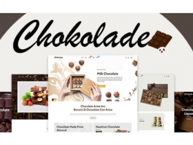 WordPress 巧克力糖果和蛋糕购物主题 Chokolade v1.0.0 免费下载