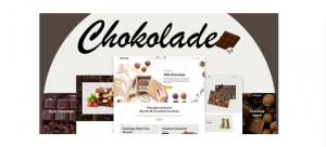 Chokolade Chocolate Sweets Candy And Cake Shopify Theme