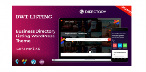 DWT - Directory & Listing WordPress Theme