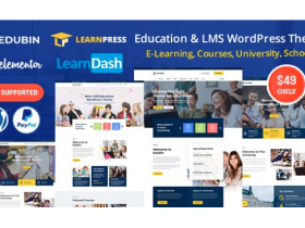 WordPress 教育主题 Edubin v5.0.0 免费下载