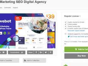 WordPress SEO数字营销主题 Ewebot v1.1.1 免费下载