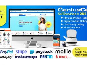 WordPress 多供应商电子商务插件 GeniusCart v1.7.4 免费下载