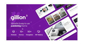 Gillion | Multi-Concept Blog/Magazine & Shop WordPress AMP Theme