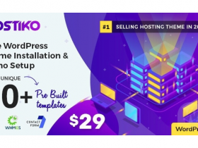 WordPress WHMCS托管主题 Hostiko v37.1 免费下载