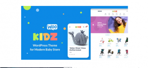 KIDZ - Baby Shop & Kids Store WordPress WooCommerce Theme