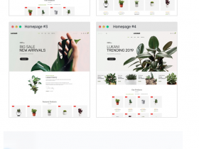 WordPress植物商店商业主题 Lukani v1.0.4 免费下载