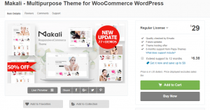 Makali Multipurpose Theme for WooCommerce WordPress