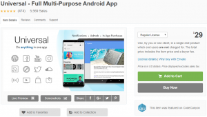 Universal - Full Multi-Purpose Android App