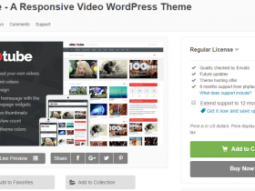 WordPress 响应视频主题 VideoTube v3.2.7 免费下载
