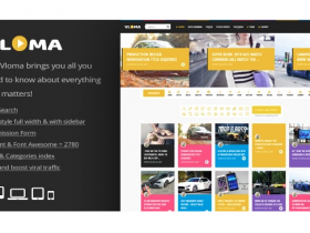 WordPress 博客杂志视频主题 Vloma Grid v2.5 免费下载