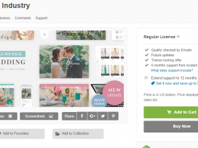 WordPress 婚礼多用途主题 Wedding Industry v4.4 免费下载