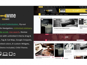 WordPress 审核和前端提交主题 Wine Masonry v2.9 免费下载