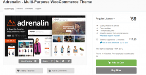 Adrenalin Multi Purpose WooCommerce Theme