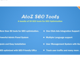 WordPress 搜索引擎优化工具插件 AtoZ SEO Tools v2.8 免费下载