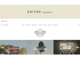 WordPress 博客主题 Editor v1.5.6 免费下载