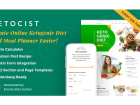 WordPress 饮食主题 Ketocist v1.2.6 免费下载