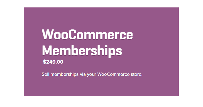 WooCommerce-Memberships