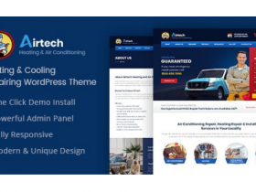 WordPress 水管工主题 Airtech v1.6 免费下载