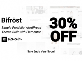 WordPress 简单作品集主题 Bifrost v2.0.3 免费下载