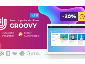 WordPress 响应式Mega菜单插件 Groovy Mega Menu v2.0.15 免费下载