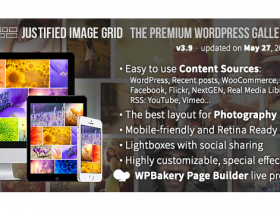 WordPress 高级WordPress图库插件 Justified Image Grid v3.9.6 免费下载